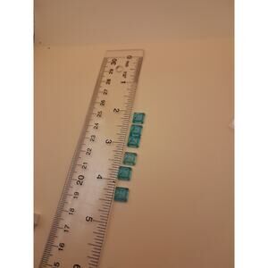LEGO Parts - Trans-Light Blue Slope 45 1 x 1 x 2/3 Pyramid - No 22388 - QTY 6
